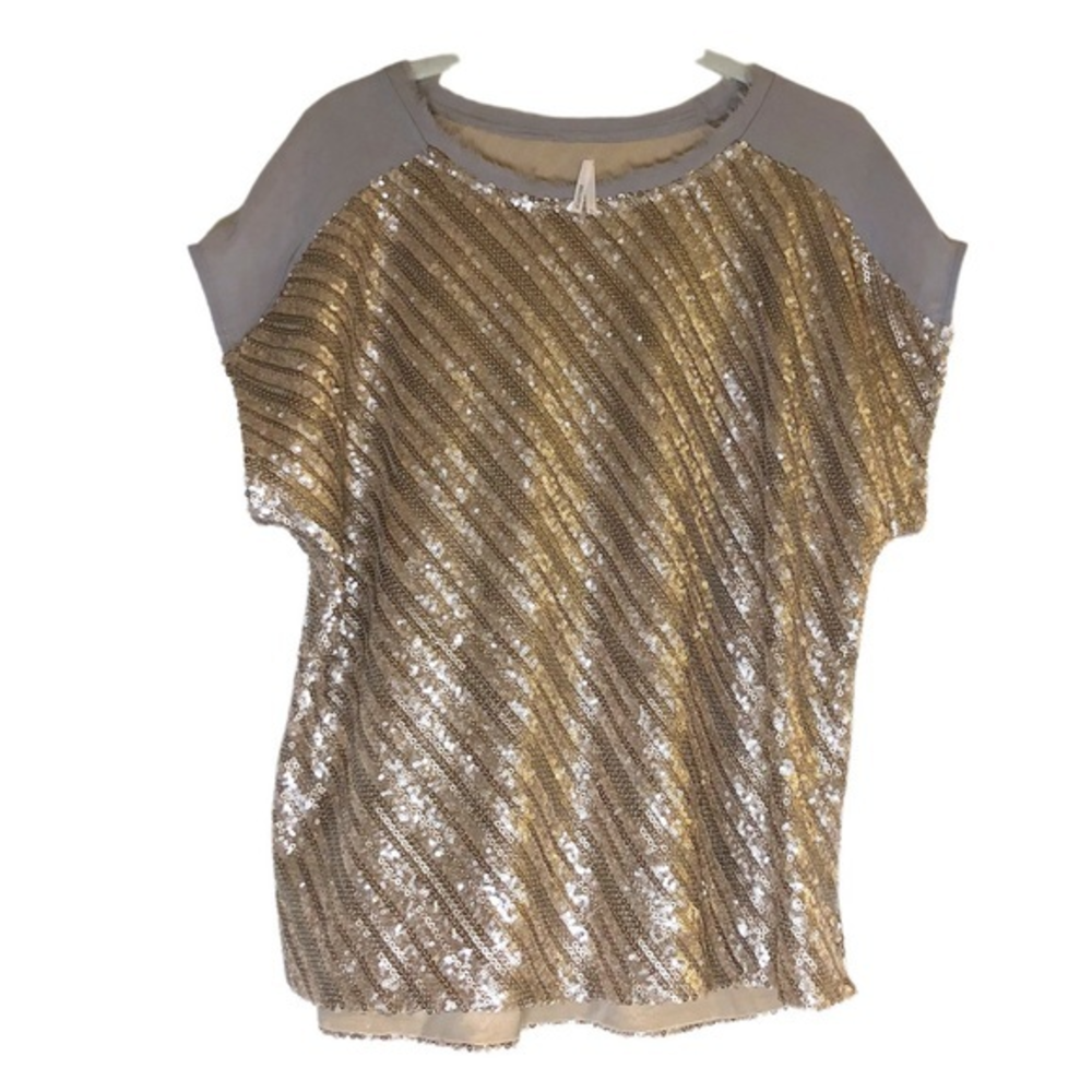 NWOT sequin top.
